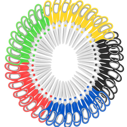Scissors for Office, Taotree 8"Scissors All Purpose Bulk Set of 5-Pack