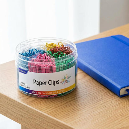Colored Jumbo Paper Clips, 2 Inch (50mm), 300PCS