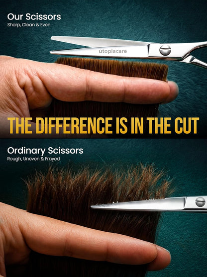 Utopia Care Hair Scissors Professional- 6.5inch Stainless Steel Hair Shears