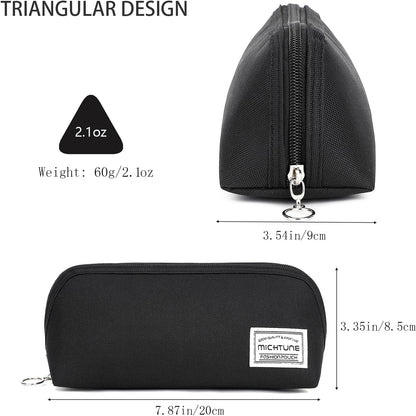 Pencil Case,Large Opening Pencil Pouch,Zipper Closure,Portable Stationery Organizer pencil bag,Office Travel Multi-Purpose Bag