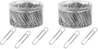 280 Pcs Large Paper Clips, 2 Inch Jumbo Paper Clips, Silver Paperclips, Stainless Steel Large Paperclips Office for Teacher Supplies School Supplies