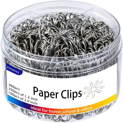 Colored Jumbo Paper Clips, 2 Inch (50mm), 300PCS