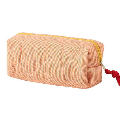 Pencil Case Office College School Storage Bag Pouch Holder Box Organizer Makeup Pouch Cosmetic Bag Aesthetic Cute Pen Case for Girls Boys Kids (Pink floral prints)