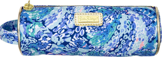 Lilly Pulitzer Cute Zipper Pouch, Wave After Wave