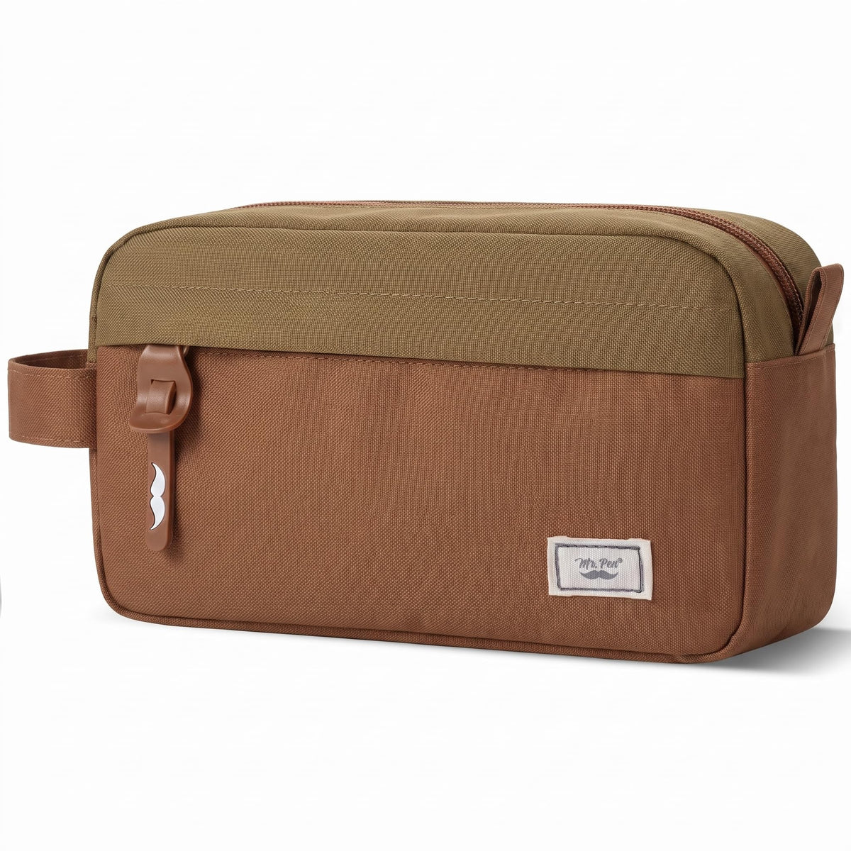 Mr. Pen- High Capacity Pencil Case, Large Pencil Pouch with 3 Compartments and 2 Pockets, Large Pencil Bag with Smooth Zipper, Cute Pencil Case Pouch Organizer, School Supplies for Teens