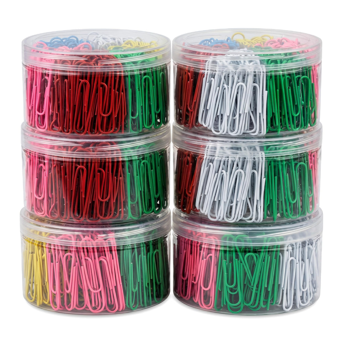 Colored Jumbo Paper Clips, 2 Inch (50mm), 300PCS