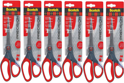 Scotch 8 Precision Scissors Great for Everyday Use (1448) (Pack of 3)