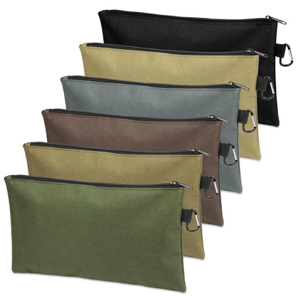 3 Pack Tool Bag Zipper Pouch, Premium Tool Pouch, Utility Storage Organizer